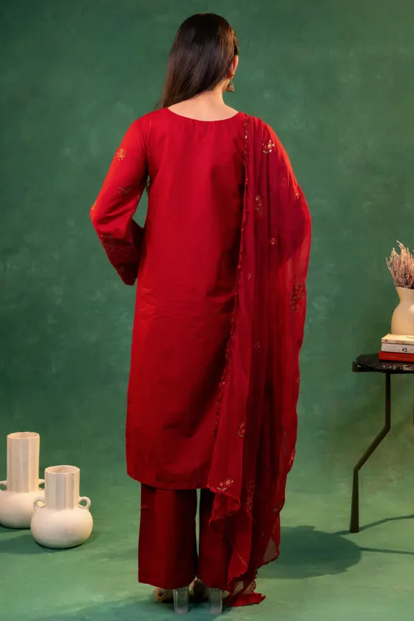 Maroon_Embroidered_Palazzo_Suit_with_Cutwork_Lace_Work