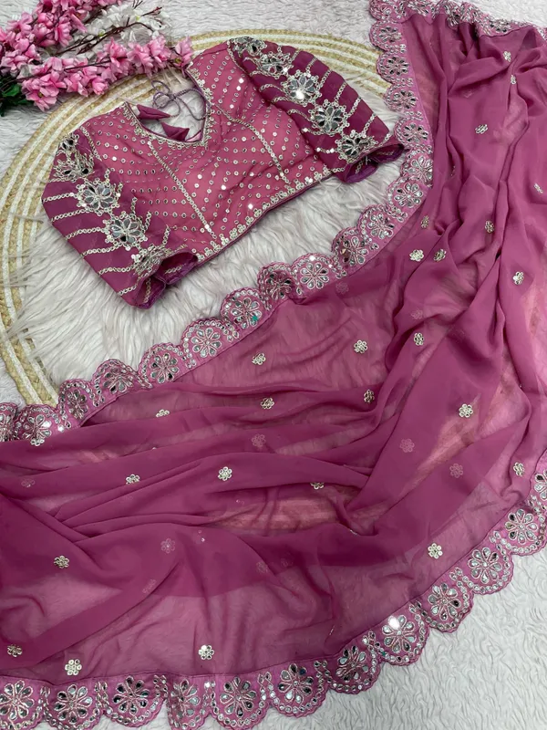 Purple_Silk_Embroidered_Saree_With_Blouse_For_Women