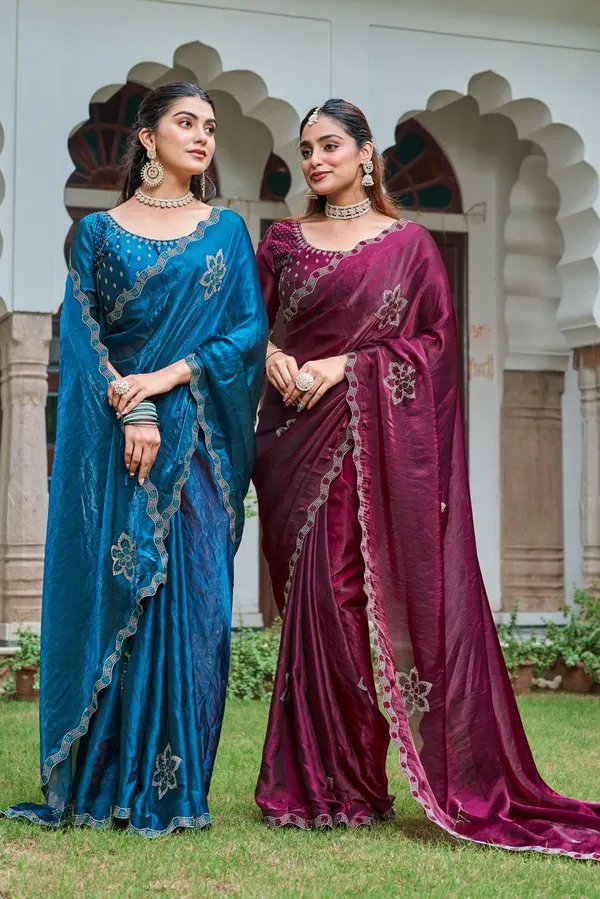Silk_Embroidered_Scalloped_Border_Saree_For_Women
