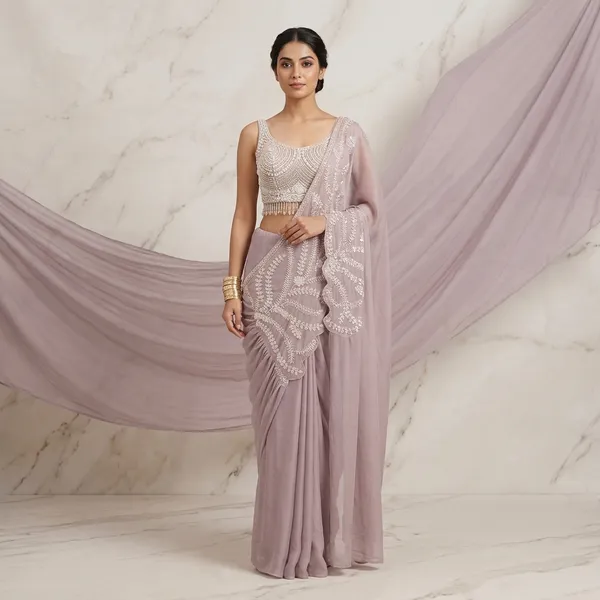 Dusty_Mauve_Silk_Georgette_Sequin_Embellished_Saree_For_Women