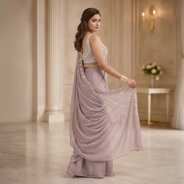 Dusty_Mauve_Silk_Georgette_Sequin_Embellished_Saree_For_Women