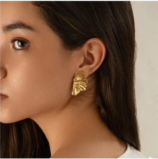 18K_Gold_Plated_Anti-Tarnish_&_Hypoallergenic_Butterfly__Statement_Studs_Earrings