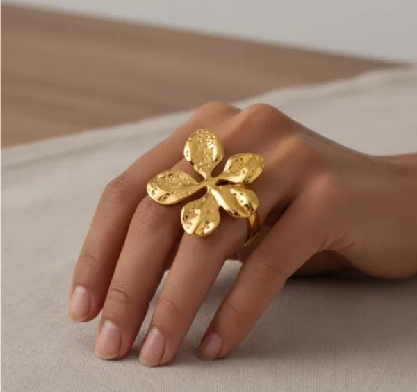 Stainless_Steel_Gold_Flower_Statement_Ring_For_Women_-_Anti_Tarnish_And_Anti_Allergic