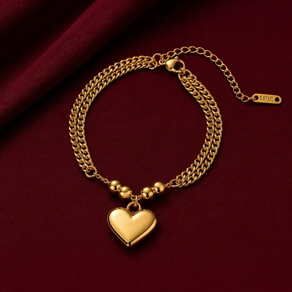 Aura_Golden_Heart_Charm_Layered_Bracelet_for_Women_|_Premium_Stainless_Steel_Gold-Plated_Adjustable_Bracelet