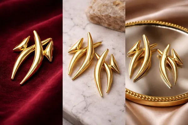 Aura_Sculpted_18k_Gold_plated_Statement_Earrings_–_Modern_Spike_Design