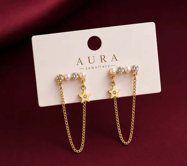 Celestial_Pearl_Chain_Earrings