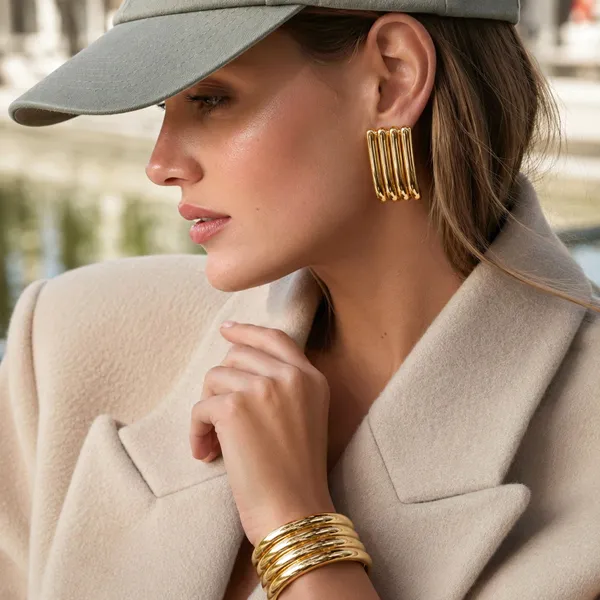 Golden_Cascade_Statement_Earrings_Featuring_by_AURA