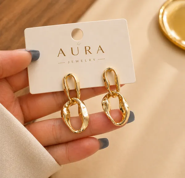 Irregular_shape_earrings