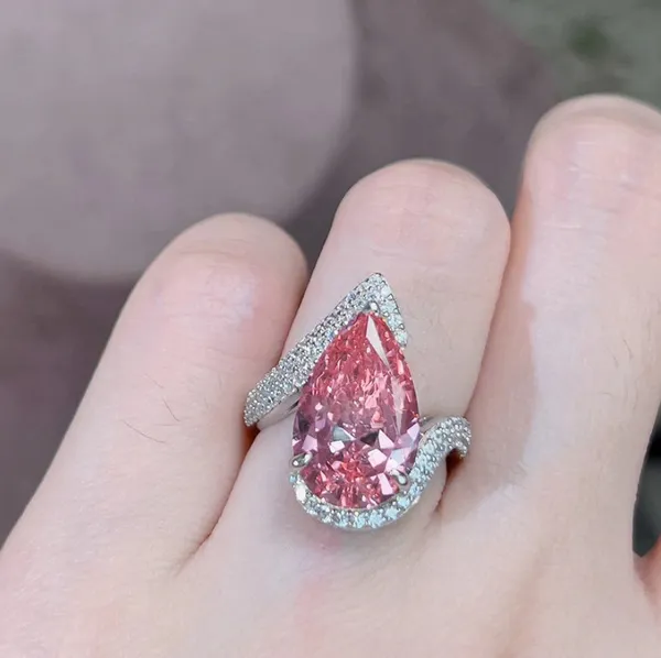 Luxury_Pink_Teardrop_Crystal_Statement_Ring__Silver_Plated_Anti-Tarnish