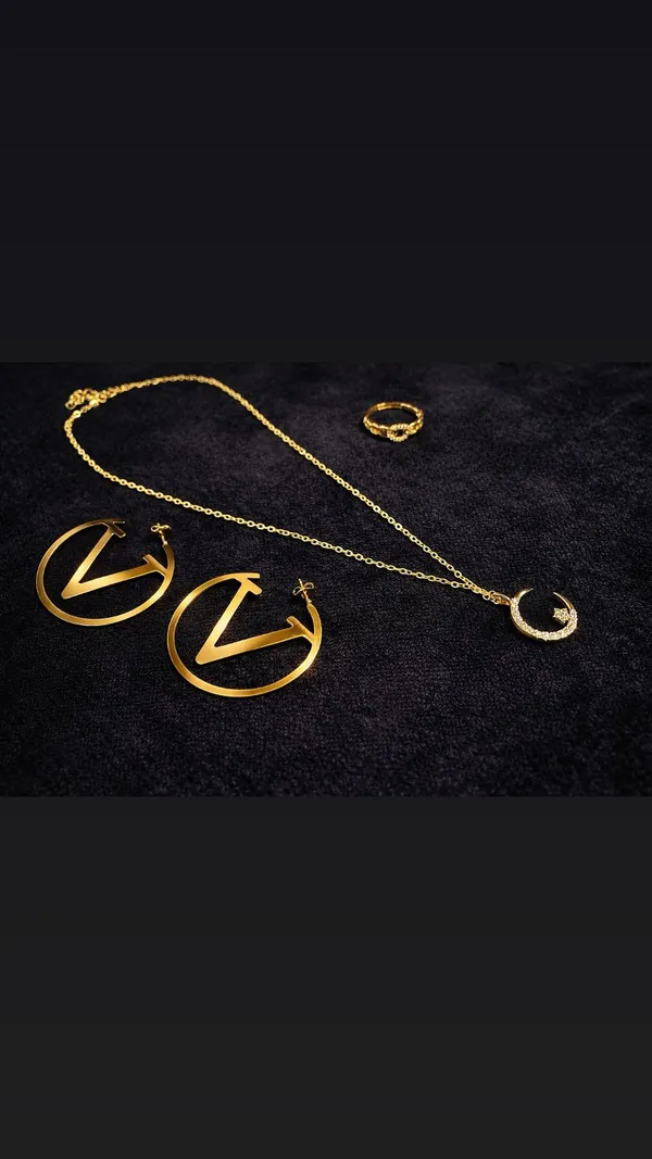 Luxury_V_Monogram_Gold-Plated_Hoop_Earrings_For_Women