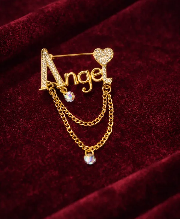 Angel_Name_Brooch_For_Girls_-_Gold_Plated_With_Heart_And_Chain_Details