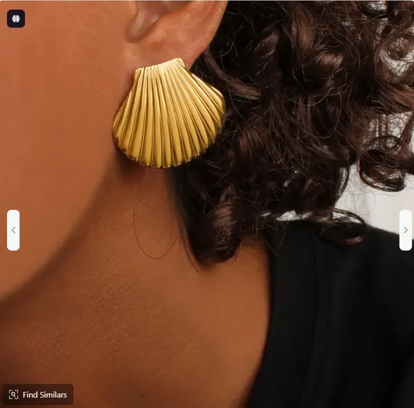 18k_Gold_Plated_Stainless_Steel_Seashell_Stud_Earrings