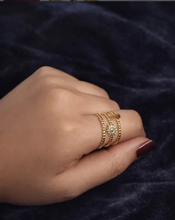 18k_Gold-Plated_Spiral_Snake_Ring_For_Women