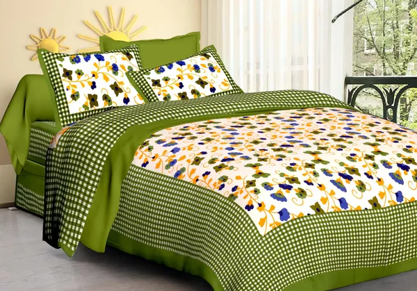 Cotton_Printed_Bedsheet_Set_With_Pillow_Covers