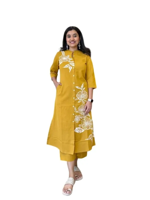 Women_S_Cotton_Straight_Kurti_With_Pant_Set