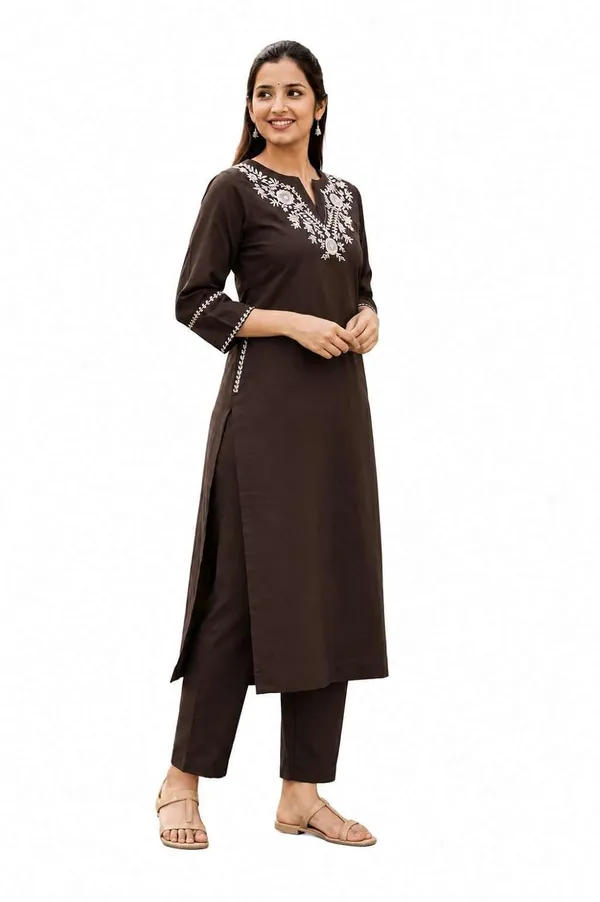 Women_S_Cotton_Kurti_With_Pant