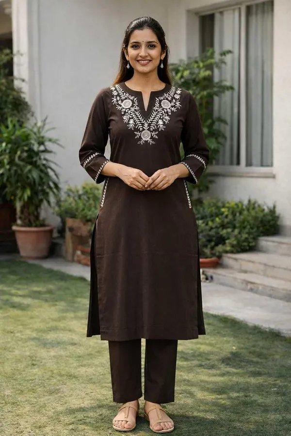 Women_S_Cotton_Kurti_With_Pant