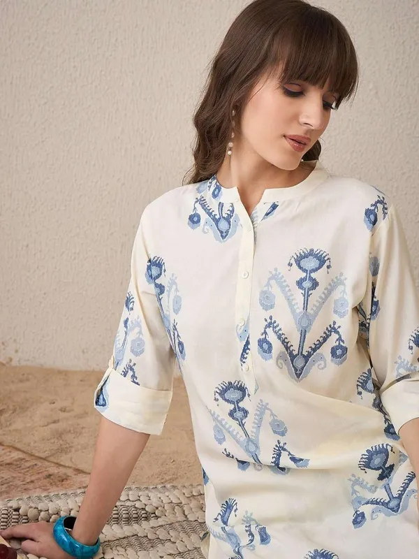 Women_S_Cotton_Kurti_With_Palazzo_Set