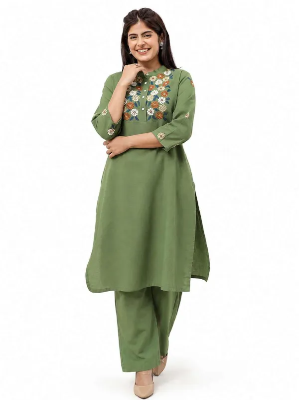 Women_S_Cotton_Kurti_With_Pant