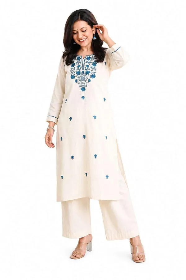 Women_S_Cotton_Kurti_With_Pant