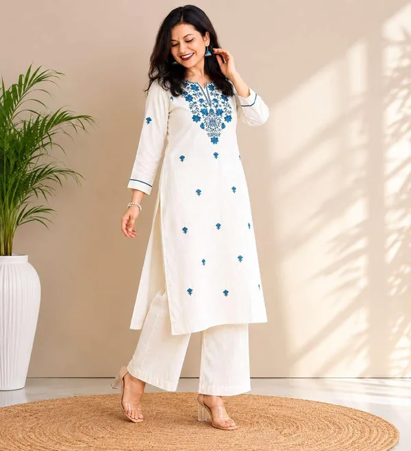 Women_S_Cotton_Kurti_With_Pant