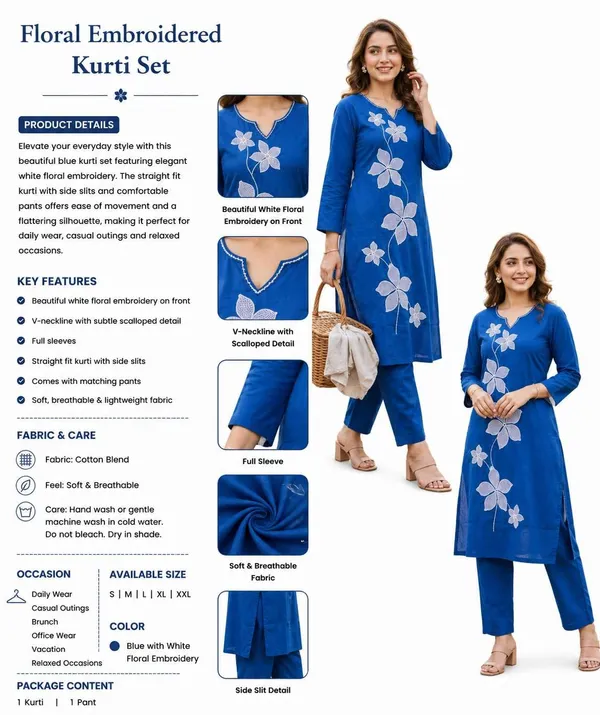 Women_S_Cotton_Straight_Kurti_With_Pant