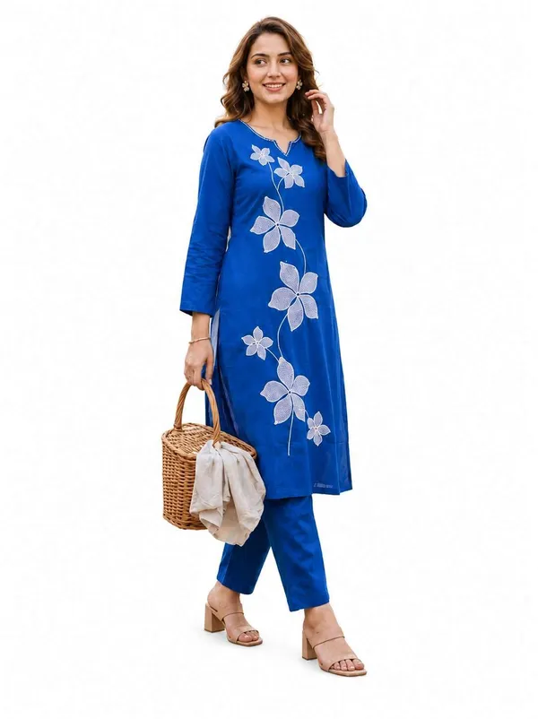 Women_S_Cotton_Straight_Kurti_With_Pant
