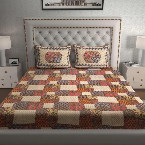 Cotton_Printed_Bedsheet_Set_With_Pillow_Covers