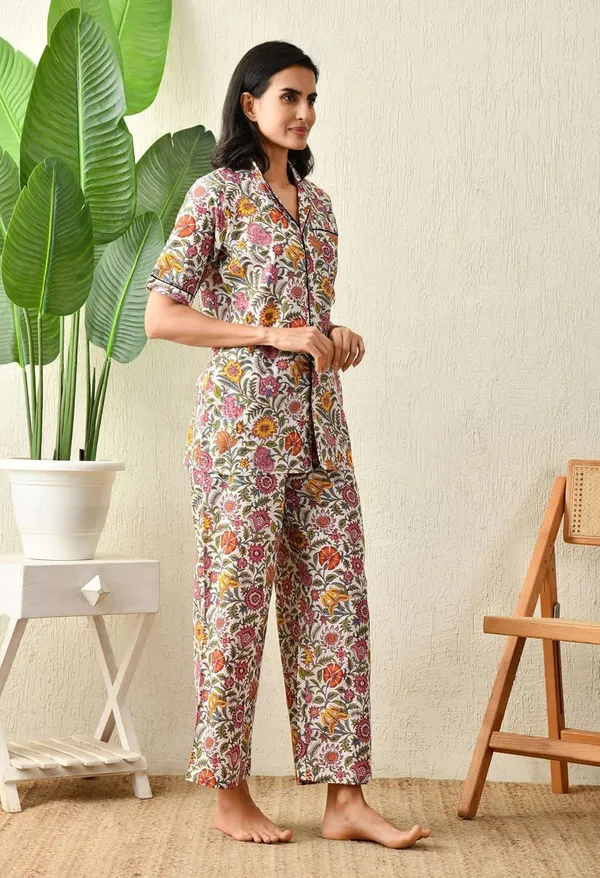Women_S_Cotton_Lapel_Collar_Night_Suit