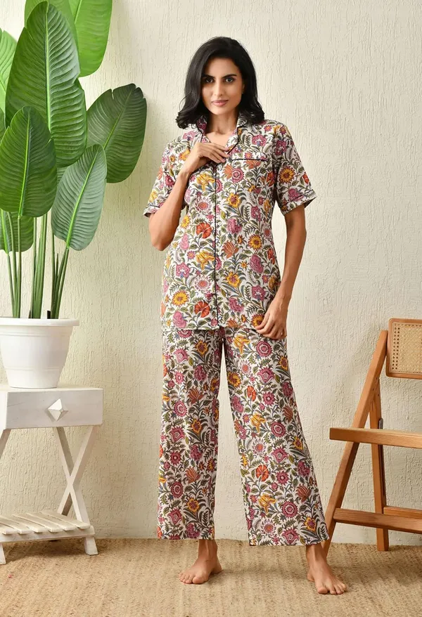 Women_S_Cotton_Lapel_Collar_Night_Suit