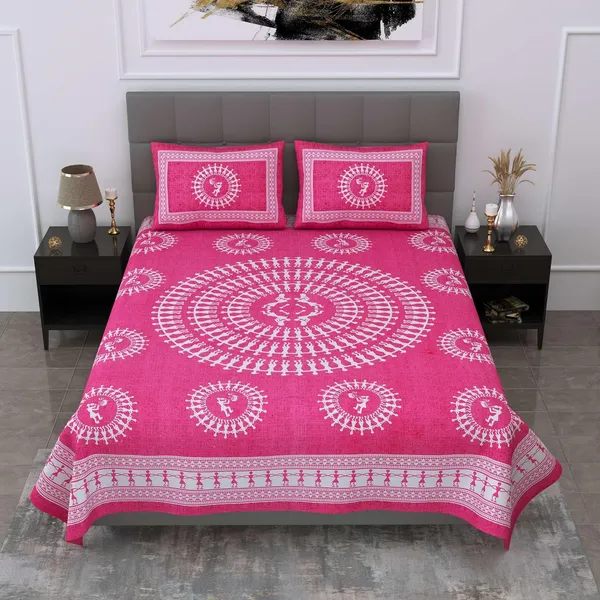 Cotton_Printed_Bedsheet_Set_With_Pillow_Covers