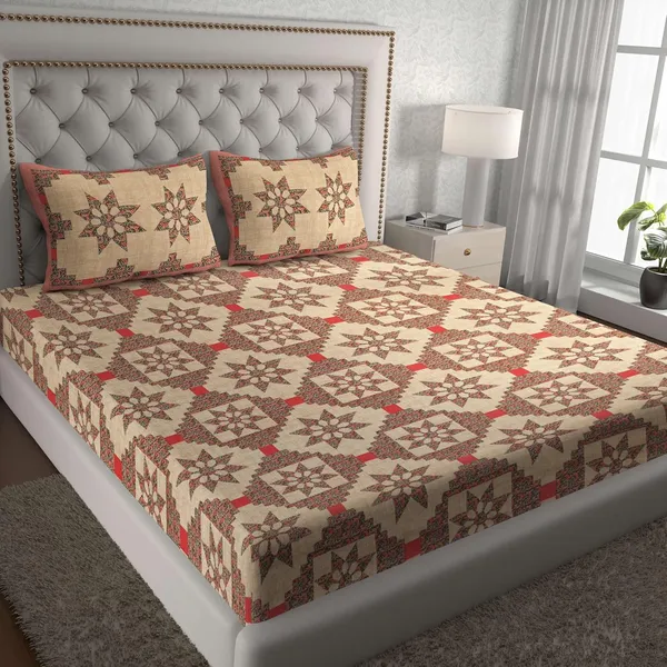 Cotton_Jaipuri_Print_Bedsheet_Set_With_Pillow_Covers