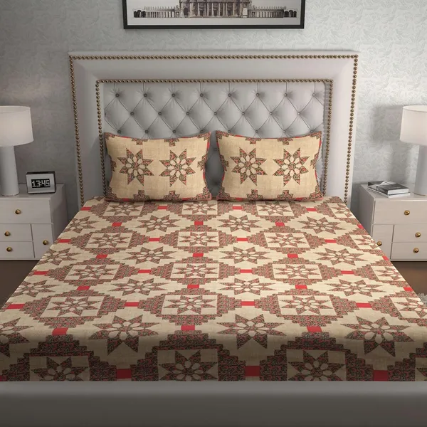 Cotton_Jaipuri_Print_Bedsheet_Set_With_Pillow_Covers