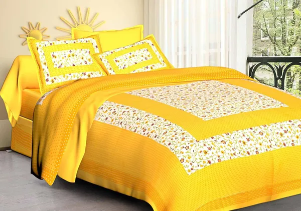 Cotton_Printed_Bedsheet_Set_With_Pillow_Covers