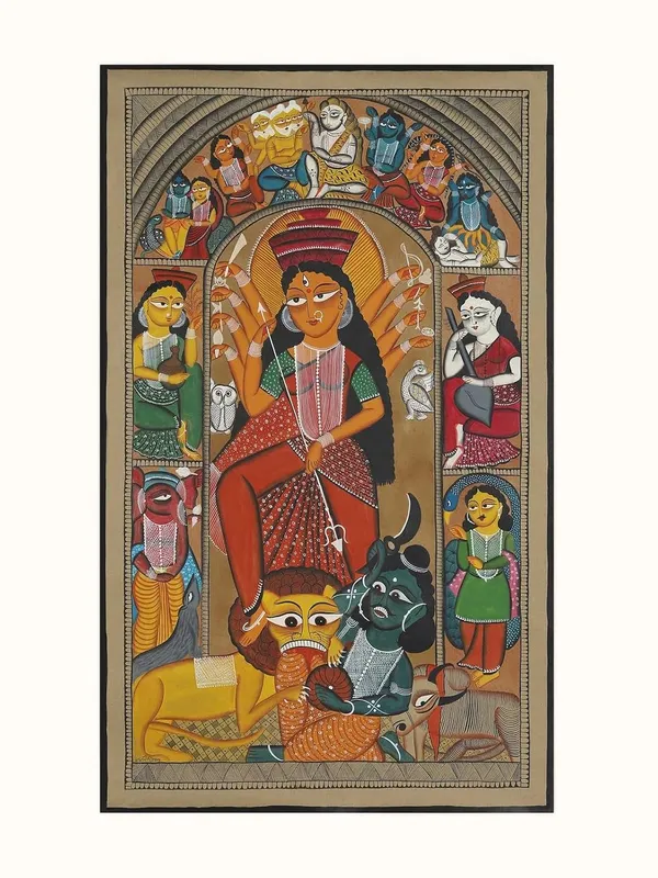 Madhubani_Painting_With_Frame