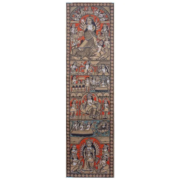 Madhubani_Painting_Goddess_Durga
