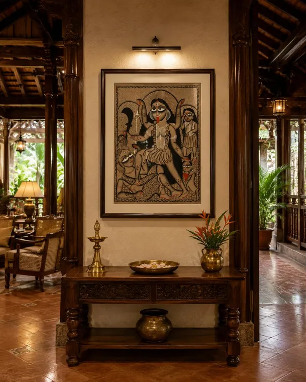 Madhubani_Painting_With_Frame