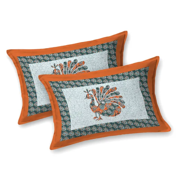 Cotton_Jaipuri_Sanganeri_Print_Bedsheet_Set_With_Pillow_Covers