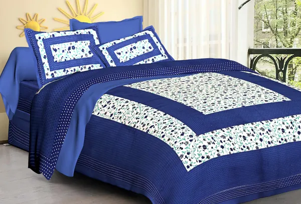 Cotton_Printed_Bedsheet_Set_With_Pillow_Covers