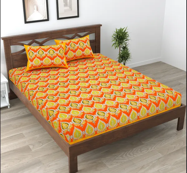 Cotton_Jaipuri_Print_Bedsheet_Set_With_Pillow_Covers