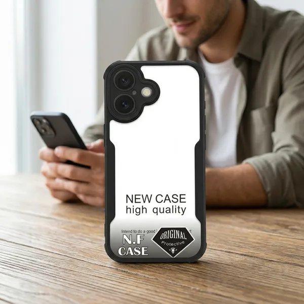 Onetech_Back_Cover_For_Iphone_16_(Transparent)