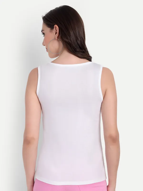 White_Hosiery_Top_For_Women