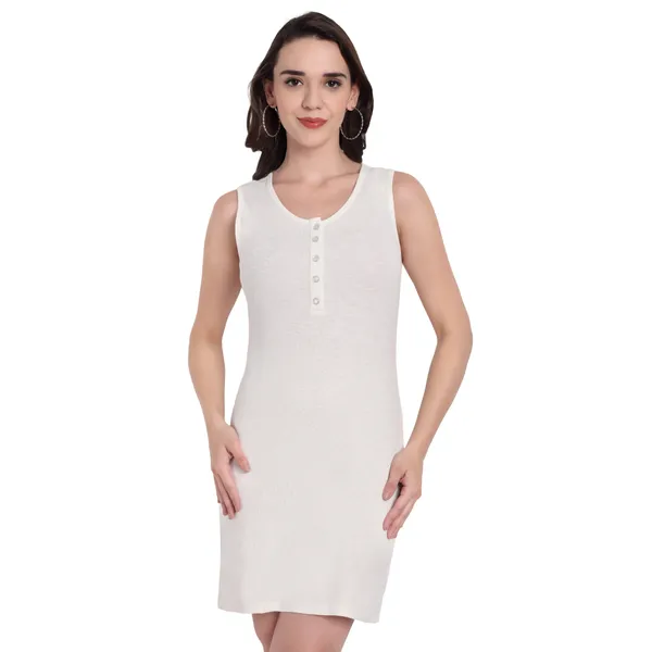 White_Hosiery_Tunic_For_Women