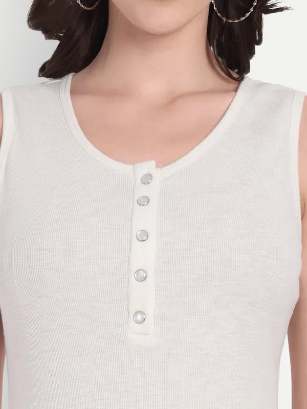 White_Hosiery_Tunic_For_Women