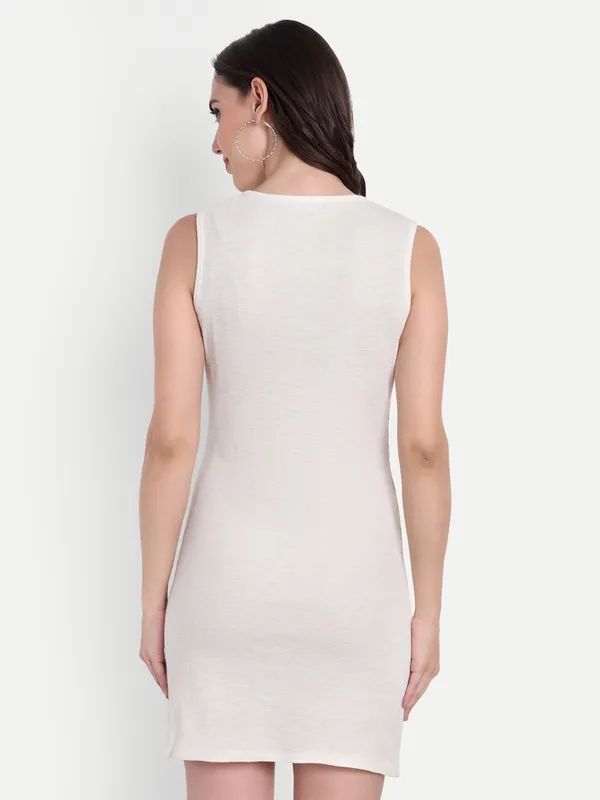 White_Hosiery_Tunic_For_Women