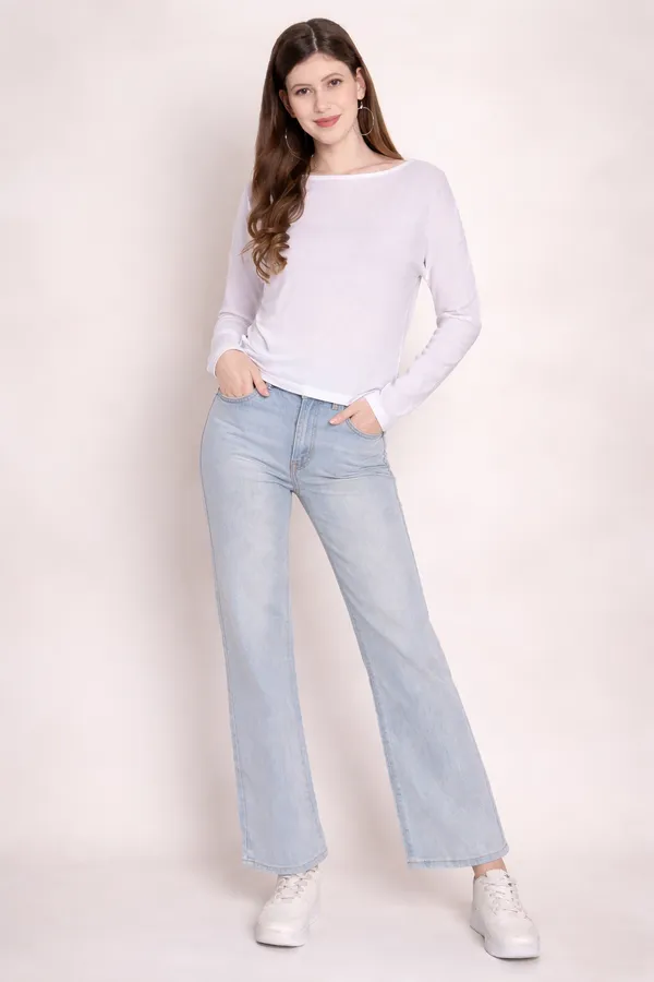 White_Hosiery_Top_For_Women