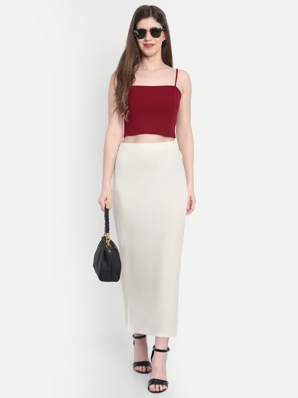 Off_White_Hosiery_Skirt_For_Women