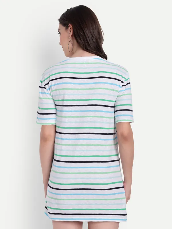 Multicolor_Hosiery_T-Shirt_For_Women