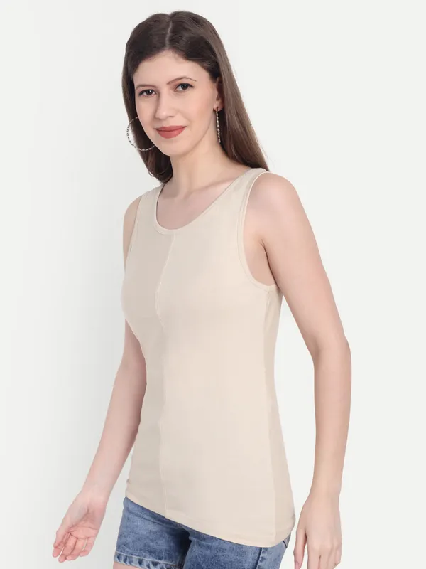 Peach_Hosiery_Top_For_Women