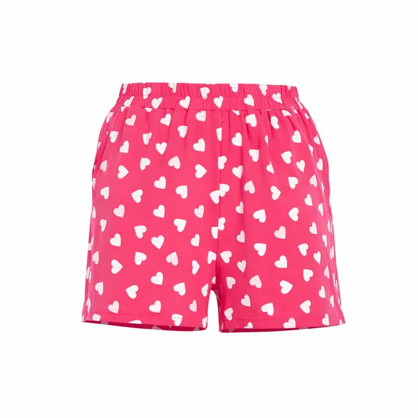 Pink_Hosiery_Shorts_For_Women